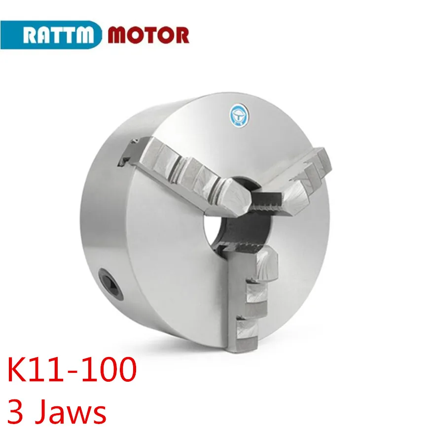 

Woodworking tools K11-100 mm 3 jaw chuck Three jaw self-centering manual chuck for lathe machine