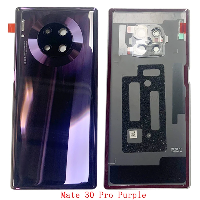 Battery Cover Rear Door Housing Case For Huawei Mate 30 Pro 5G Back Cover with Camera Lens Logo Replacement Parts