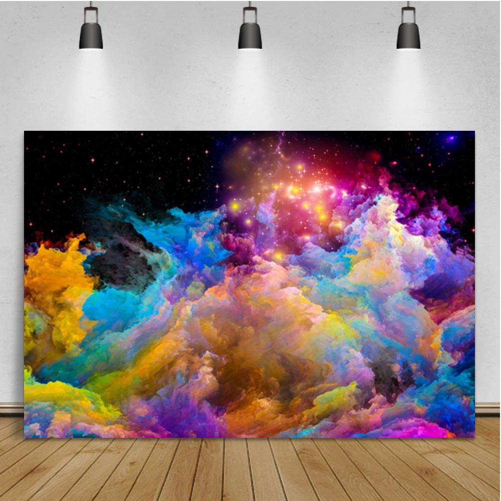 Фон для фотосъемки Laeacco, однотонный градиентный фон с абстрактной текстурой для новорожденных