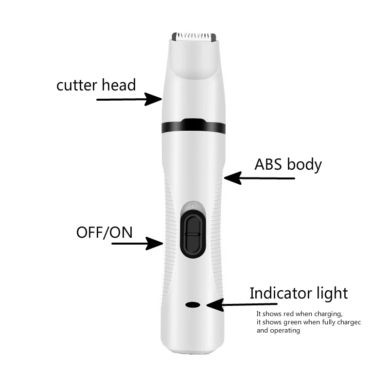 Многофункциональная машинка для груминга домашних питомцев 3 в 1, триммер для шерсти собак, кошек, машинка для стрижки ногтей и ног, триммер для шерсти с зарядкой от USB