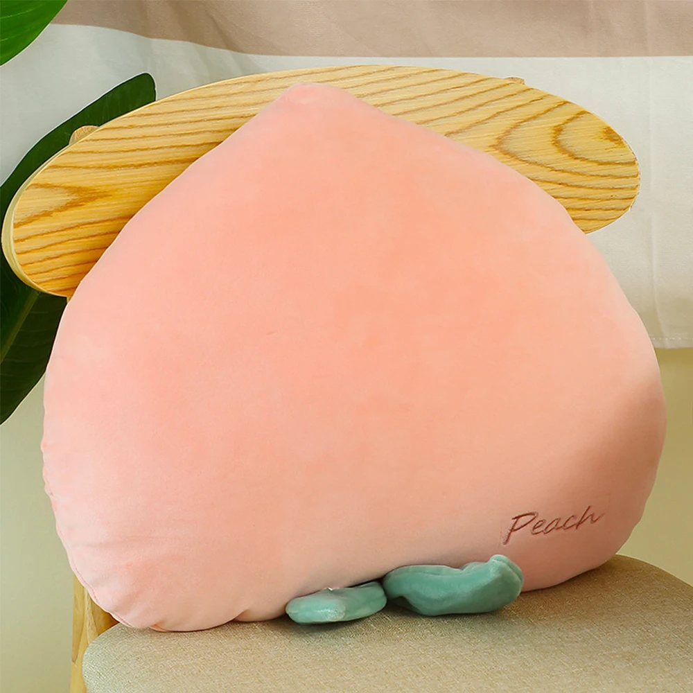 Plush Cushion Colorful Fruit Toy Soft Cartoon Plant Stuffed Doll Chair Cushion Sofa Pillow Decorative Floor Mat Lovely Gift New