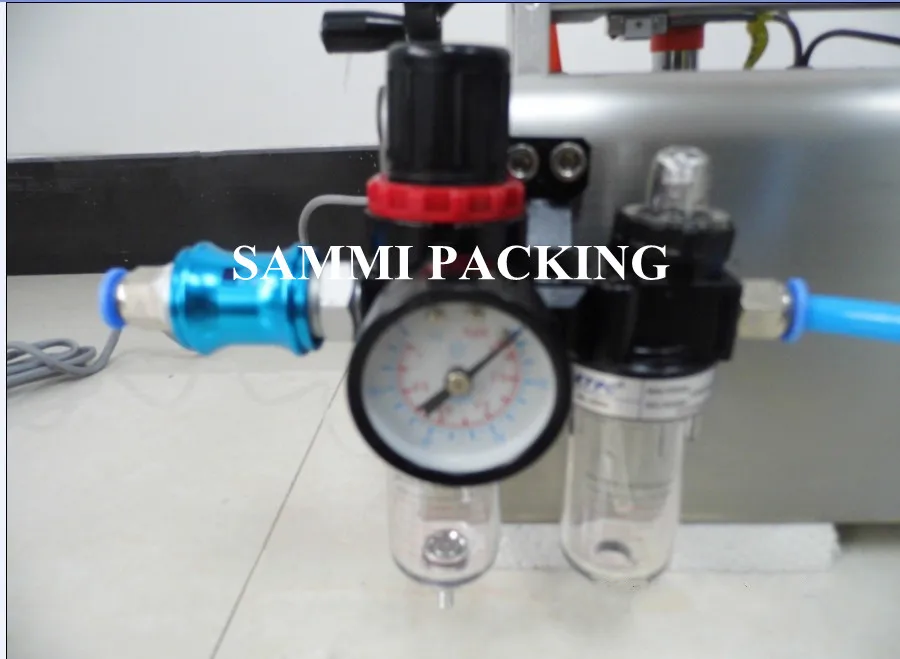 Machine de dosage de crème semi-automatique à tête unique, en acier inoxydable, 110V/220V