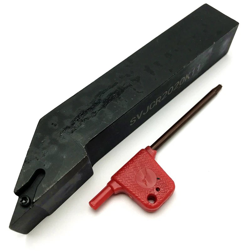 SVJCR1212H11 SVJCR16H11 SVJCR2020k11 SVJCR2525M11 support externe CNC + inserts en carbure VCMT 110304   insert tournant Outil de coupe
