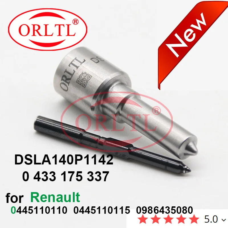 

Common Rail Injector Nozzle DSLA140P1142 0433175337 0 433 175 337 for Renault 0445110110 0445110145 0986435080 0 445 110110