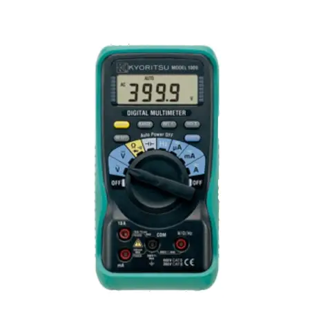 KYORITSU 1009 Digital Multimeter 10A AC DC With Holster