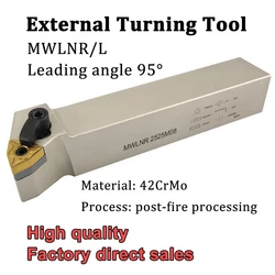 MWLNR MWLNL Turning Tool Holder MWLNR1616H08 MWLNR2020K08 MWLNR2525M08 CNC Lathe Cutter Tools for WNMG0804 Carbide Inserts