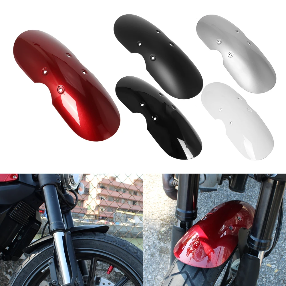 

Motorcycle Front Fender Mud Flap Guard Mudguard Protector Cover For Triumph Bonneville T100 Scrambler Triumph Thruxton 900 01-16