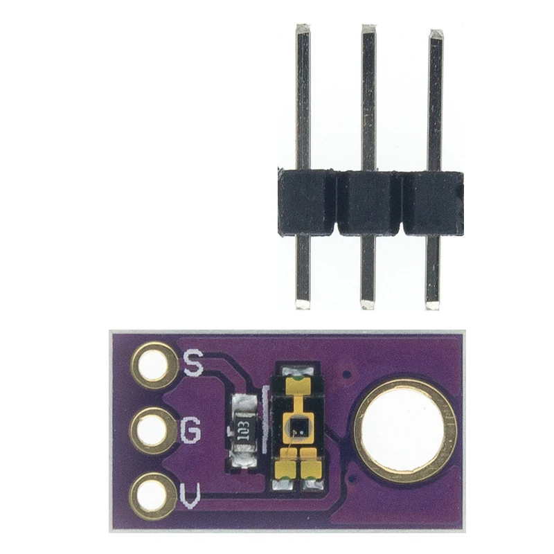 Smart Electronics TEMT6000 czujnik oświetlenie otoczenia symuluje moduł natężenia światła czujnik światła widzialnego