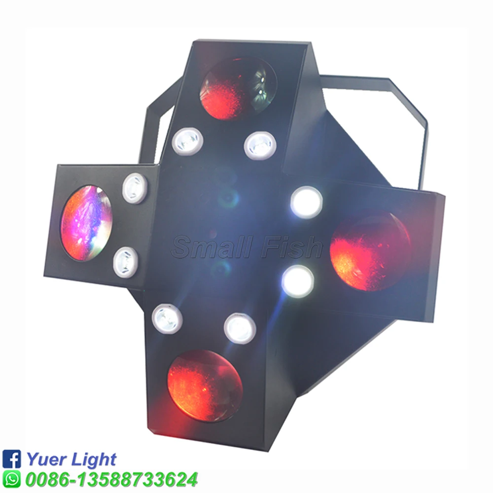 2020 LED RGBWA 90W Disco Light Combined Effect Laser Light Super Show Mode Stage Beam Light Dance Party DJ Xmas Club Projector