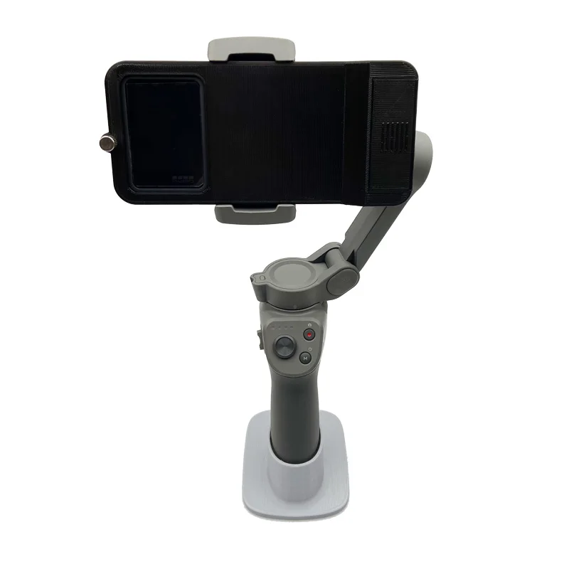 Ручной шарнирный адаптер, Монтажная пластина для GoPro Hero 8, черный адаптер для крепления камеры DJI Osmo Mobile 4 3