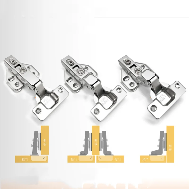 

stainless steel Hydraulic Hinge Cabinet door Damper Buffer Soft Close For Cupboard Furniture Hardware Accessories