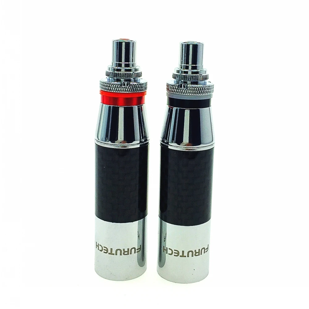 FURUTECH CF-601M & CF-602F Rhodium Balanced Cable Plug Socket Adapter XLR Male Female to RCA FEMale Socket