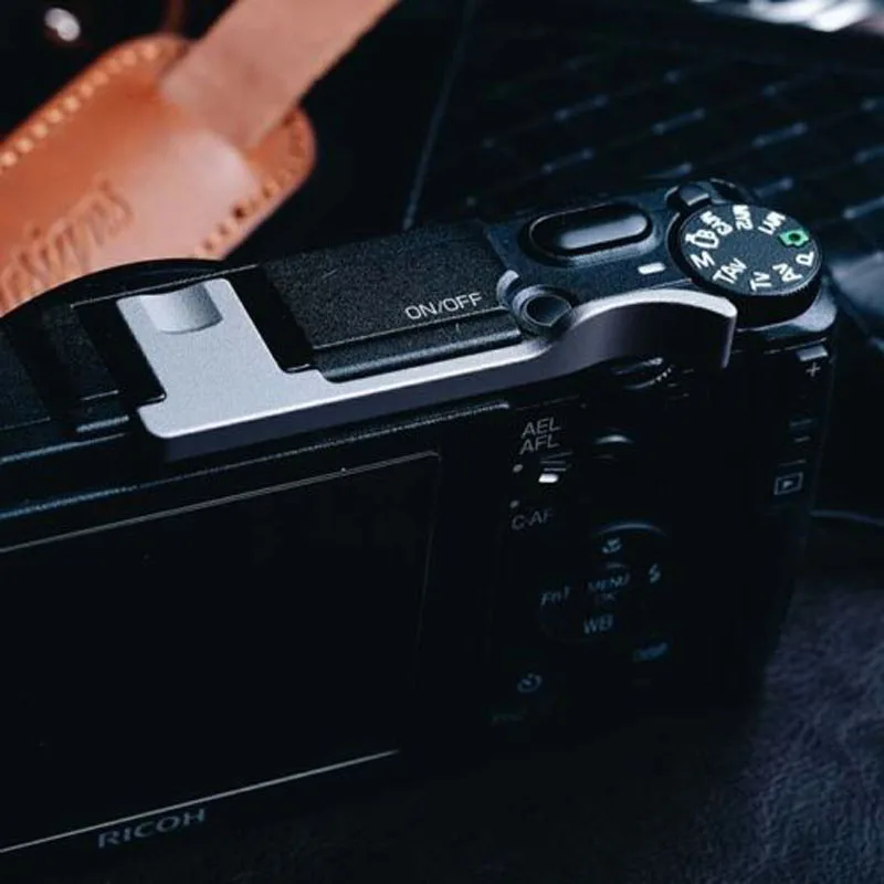 Thumb Up Grip สำหรับ Ricoh GR GRII GRIII GRIIIX กล้องรองเท้าร้อน Grip