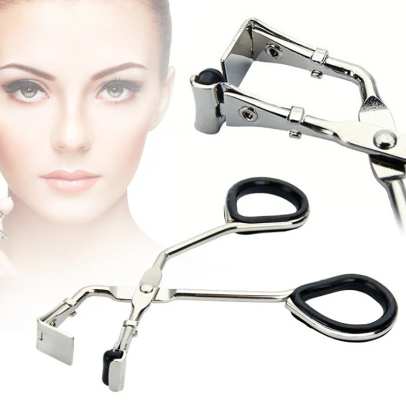 MAANGEProfessional Eyelash Curler Folded False Eyelash Aids Nature Curl Stainless Steel Cosmetic Makeup Tools Accessories