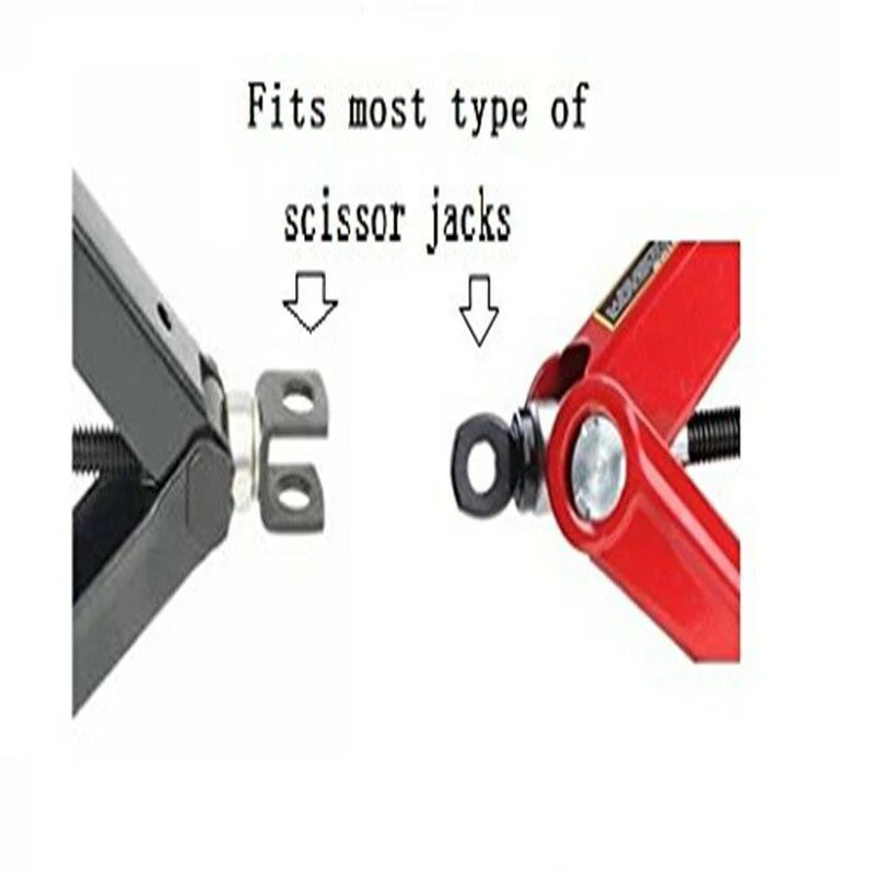 Scissor Jack Adaptor 1/2 Inch for Use with 1/2 Inch Drive or Impact Wrench Tools IJA001