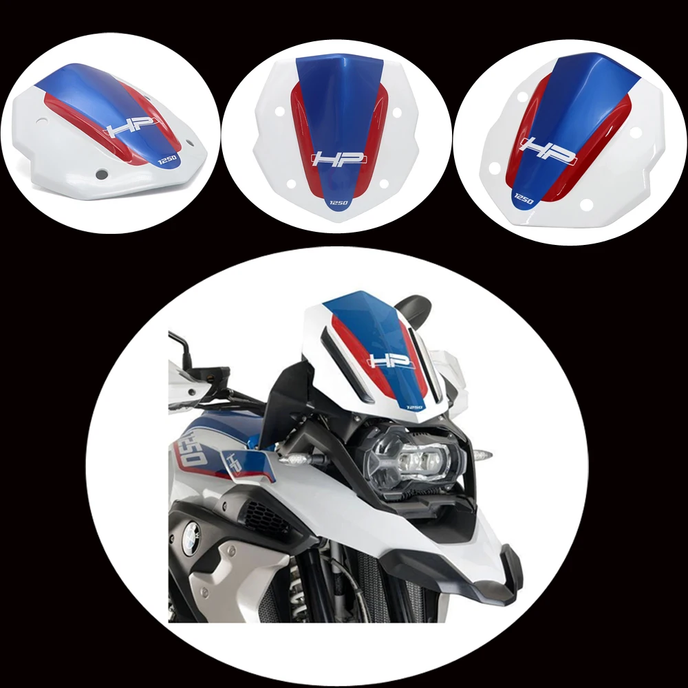 

Windshield WindScreen Front Screen Adventure Spoiler Extension Air Deflector For BMW R1250GS HP 18-20 R 1250 GS Adventure ADV