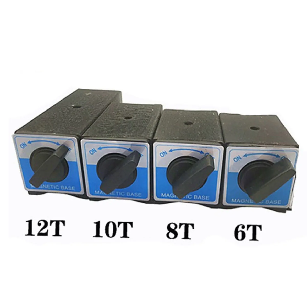 6T 8T 10T 12T Switch Magnetic Table Base V Type Strong Magnetic Base Wire Cutting Dial Indicator Stand Base Magnet Seat Table