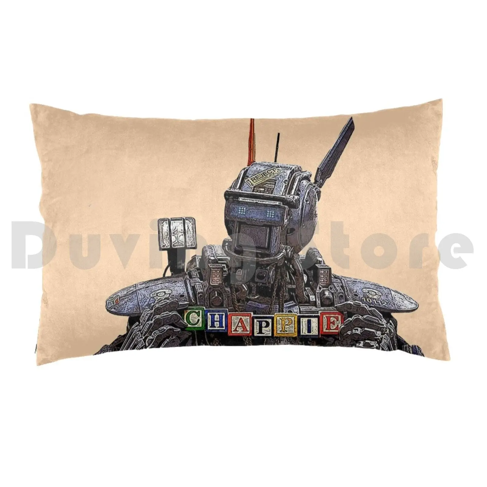 Chappie Pillow Case Printed 50x75 Chappie Movie Robot Inspiration Cool Funny Droid