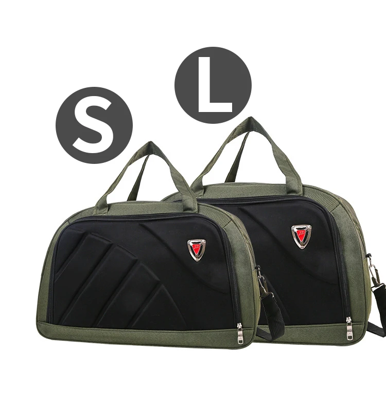 Nylon Waterproof Travel Bag Large Capacity Messenger Duffle Bag Shoulder Weekend Travel Bags For Men