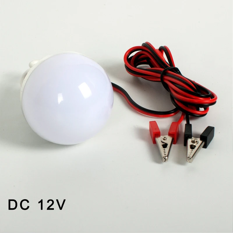 Bombilla Led portátil de alta calidad, luz colgante de pesca nocturna, CC de 12V, 3W, 6W, 9W, 12W, 15W, 18W, SMD2835, blanco frío/cálido, para