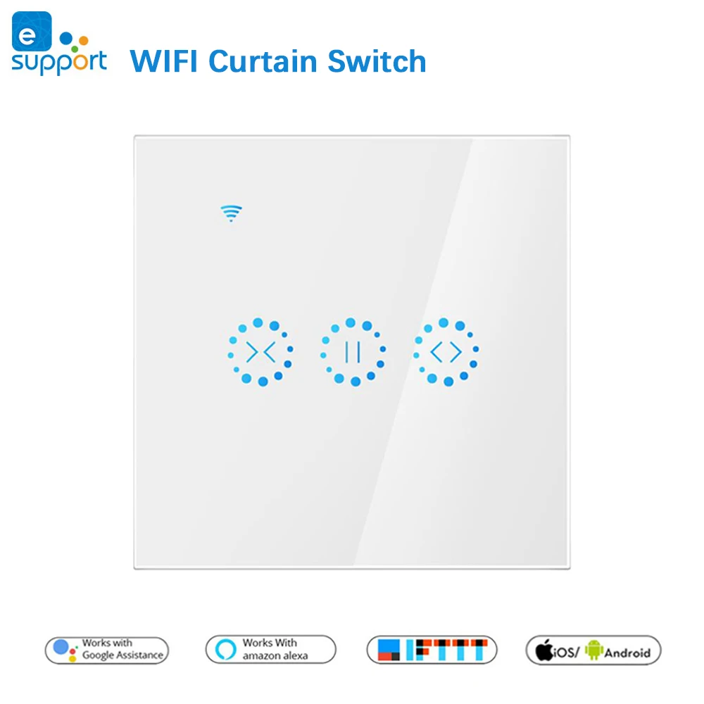 Ewelink wifiスマートカーテンブラインドスイッチローラーシャッター電気モーターgoogleホームalexaエコー音声制御diyのスマートホーム