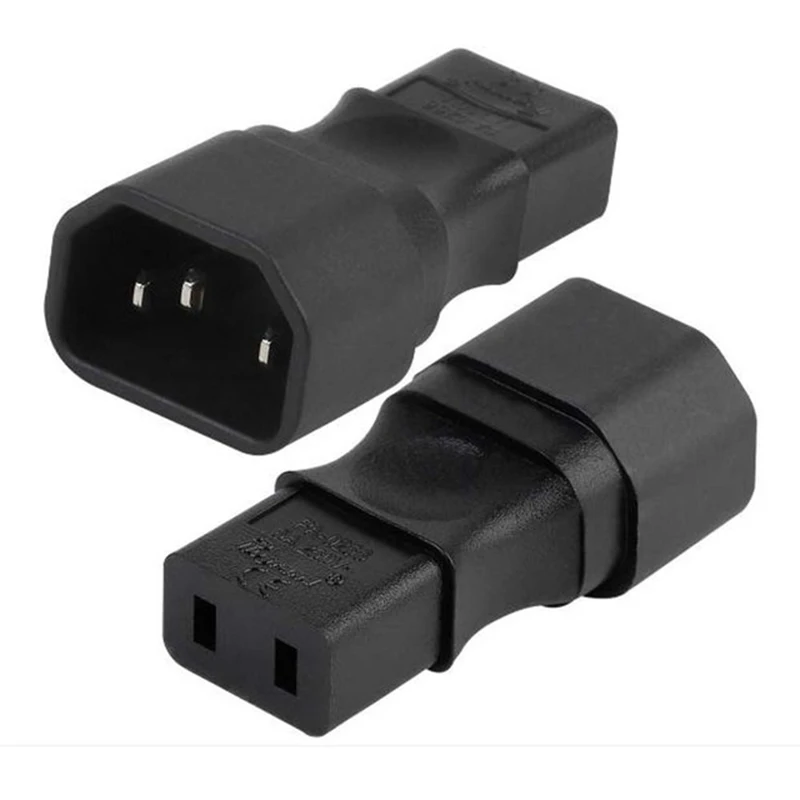 1szt Czarny 6A 10A 16A IEC320 C15 C13 C14 do C19 C20 C21 C5 C6 C9 C7 C8 Złącze elektryczne UPS PDU AC Gniazdo Adapter Wtyczka