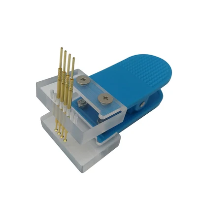 STM32 Thimble Test Probe Clip Debug Download Program Burning Mass Production STC Tool 2.54mm Gold-plated