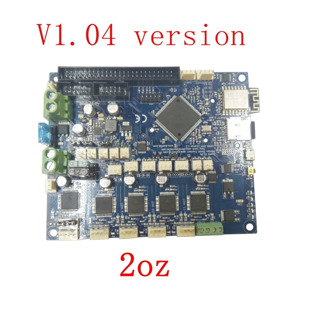 

Latest version V1.04 Duet 2 Wifi Upgrades Controller board DuetWifi 32bit Motherboard Duet WIFI for 3D Printer w/ TF card