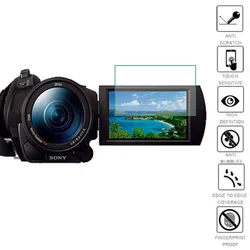 소니 FDR-AX700 FDR-AX100E FDR-AX45/AX60/AXP55 DV 비디오 카메라에 대 한 3pcs 애완 동물 LCD 디스플레이 화면 보호기 부드러운 보호 필름