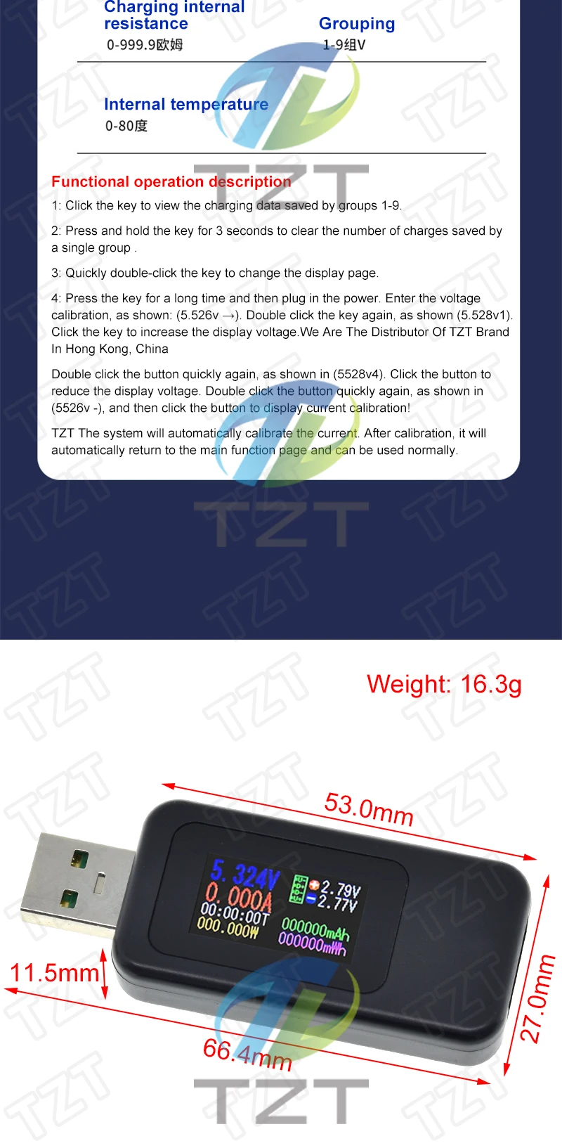 10-in-1-USB-Tester DC Digital Voltmeter Amperimetro Strom Spannung Meter Amp Volt Amperemeter Detektor Power Bank Ladegerät Anzeige – Detail 10