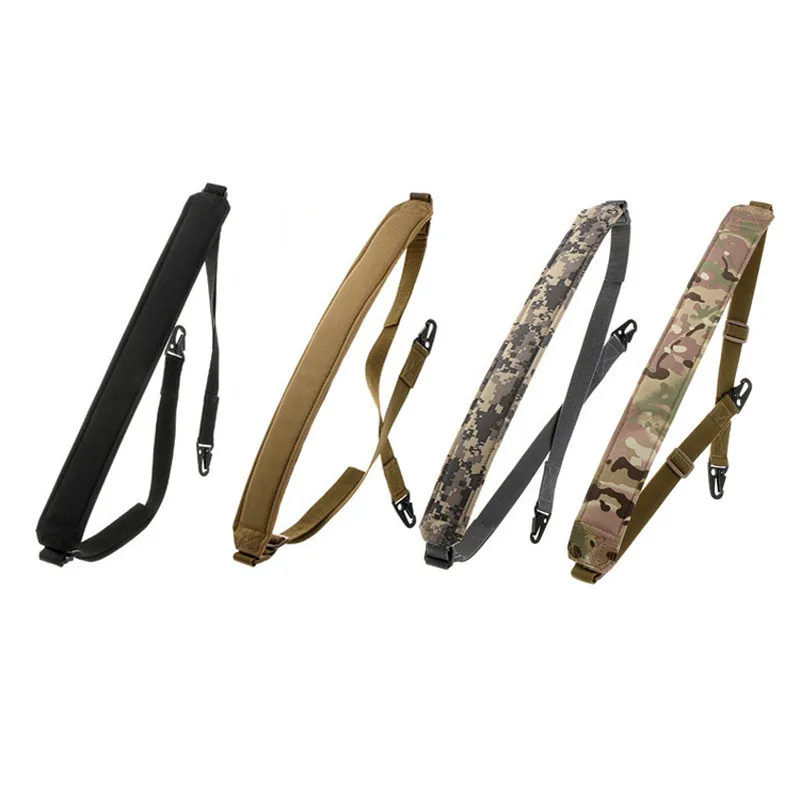 1pcs Tactical 2 Point Quick Detach Gun Sling Shoulder Strap  Rifle Sling Strap Transition Release Shotgun Belt Gun Accessori