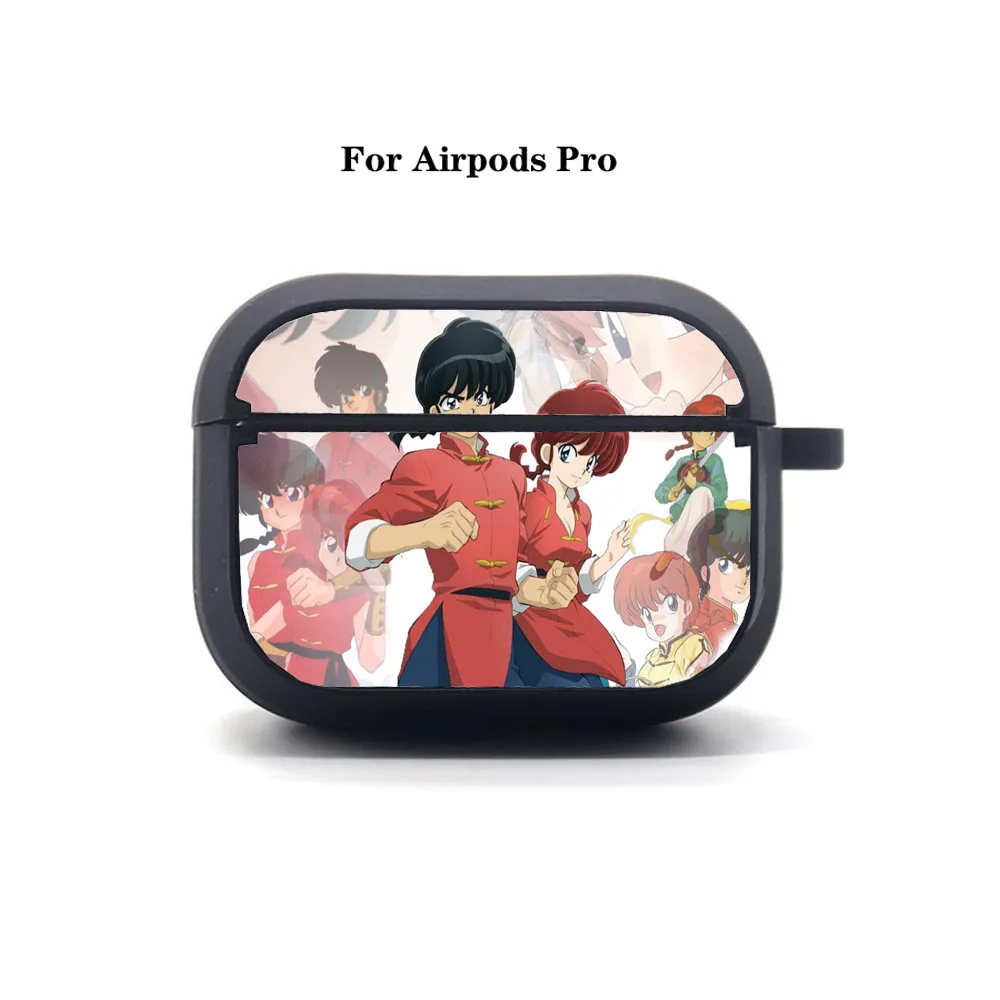 Anime Ranma ½ AirPods Pro case Cover Apple AirPods Pro Earphone bag Soft Silicone Bluetooth Protective Earphone Case