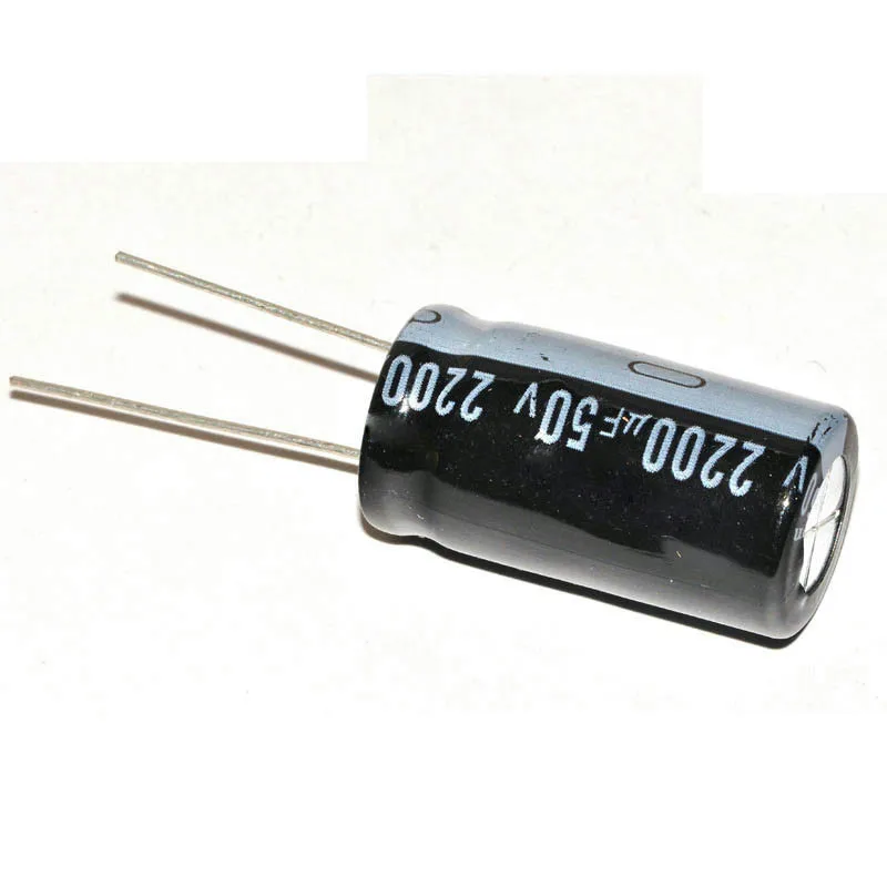 Capacitor Eletrolítico de alumínio 6.3V 10V 16V 25V 35V 50V 63V 100V 400V 450V 10 47UF 100UF 220UF 330UF 470UF 680UF 1000UF 1500UF