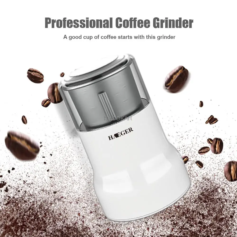 Hot Style Small Bean Grinder Home Automatic Coffee Bean Grinder Bean Grinder Dry Grinder European plug