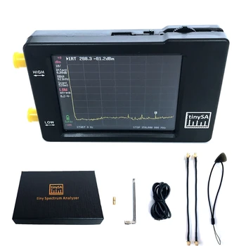 1pc Portable Small SA Handheld Spectrum Analyzer 2.8 inch Touching Screen Spectrum Analyzers 58.7mm x 91.3mm x 17.1mm