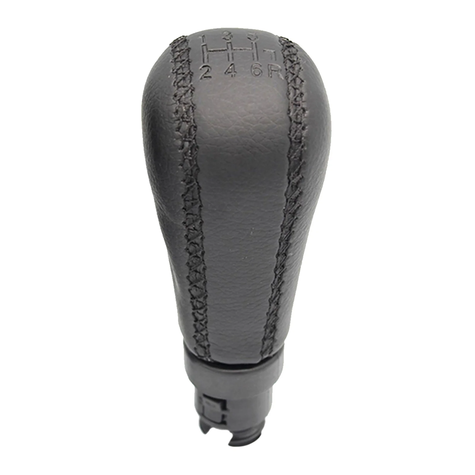 Top Quality Car Gear Shift Knob For Volvo S60 S80 V70 XC70 Sewing Leather 5 / 6 Manual Shift Lever Handball