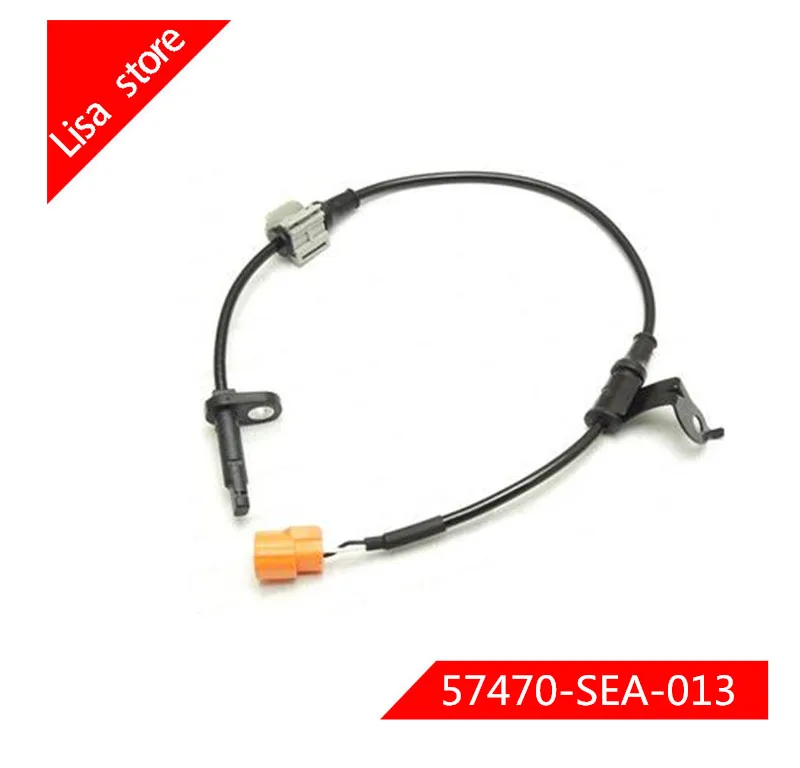 Real  L/R Wheel Speed ABS Sensor For Honda Accord (2003-2008) A cura TSX (2004-2008) OEM:57475-SEA-013  57470-SEA-013