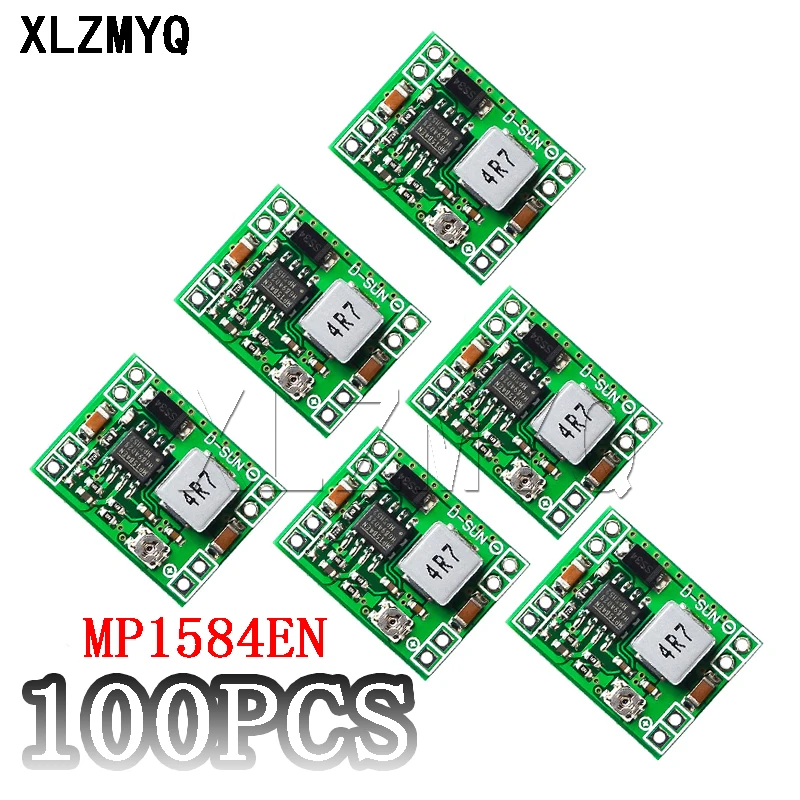 modulo-de-fuente-de-alimentacion-de-100-piezas-mp1584-convertidor-reductor-ajustable-mp1584en-3a-para-arduino-reemplaza-lm2596-24v-12v-3v