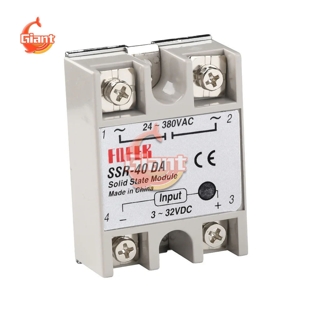 REX-C100 Digital PID regolatore di temperatura termostato uscita SSR 40A relè SSR K sensore sonda termocoppia SSR 40DA relè solido