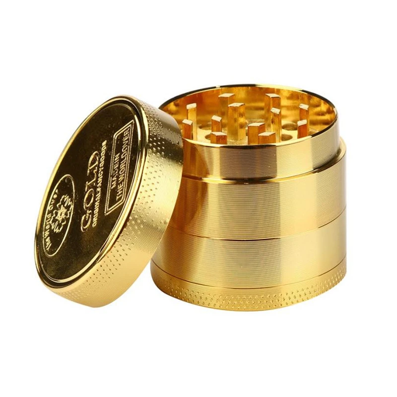 40mm 4-layer Herbal Herb Tobacco Grinder Smoke Grinders Herb Grinder Cigarette Dried Flowers Herb Home Smoking Herb Gift for Men