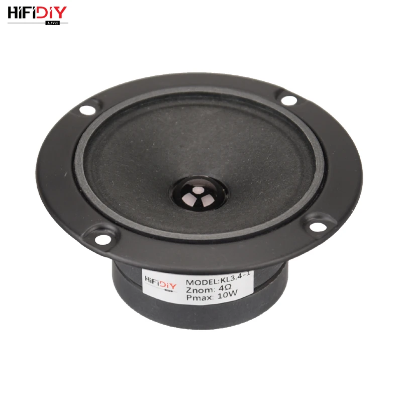 HIFIDIY LIVE 3 4 pulgadas 99mm KTV Tweeter Unidad de altavoz cono de papel 4 OHM 10W altavoz de frecuencia completa ATreble altavoz KL3.4-1