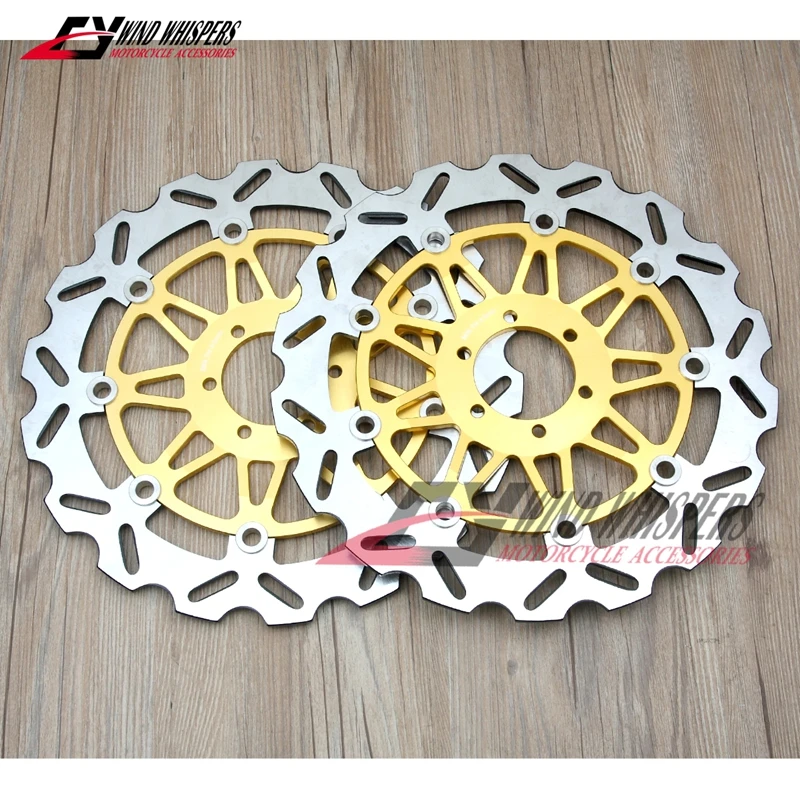 320mm Front Floating Brake Discs Rotors For Yamaha TDR TZR 250 SRX 400 600 FZR 750 YZF 750 R/SP FZR 1000 Genesis XJR 1200 1300