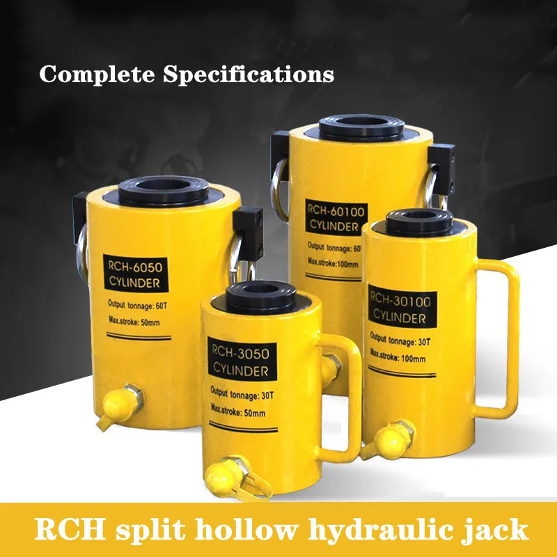 Hollow Hydraulic Jack RCH 20T 30Ton Electric Split Hollow Cylinder