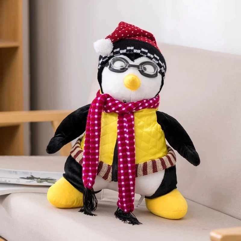 Joey's Friend HUG Penguin Plush Toys TV Serious Friends Cosplay Props Rachel Penguin Stuffed Hugsy Animal Dolls 27cm 47cm