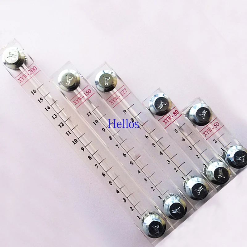Hydraulic Oil Tank Level Gauge Oil Level Gauge Water Level Gauge XYW150 Ruler Acrylic