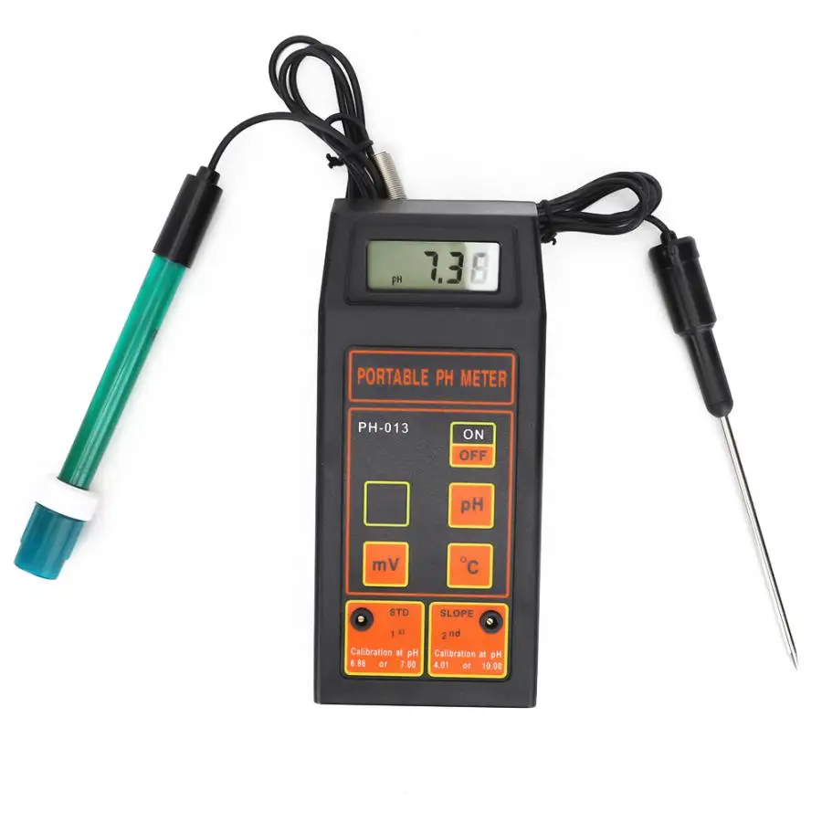 جديد الأصلي الرقمية المحمولة ORP/PH مقياس الحرارة 3 في 1 كاشف جودة المياه رصد لأدوات قياس المياه في المختبر