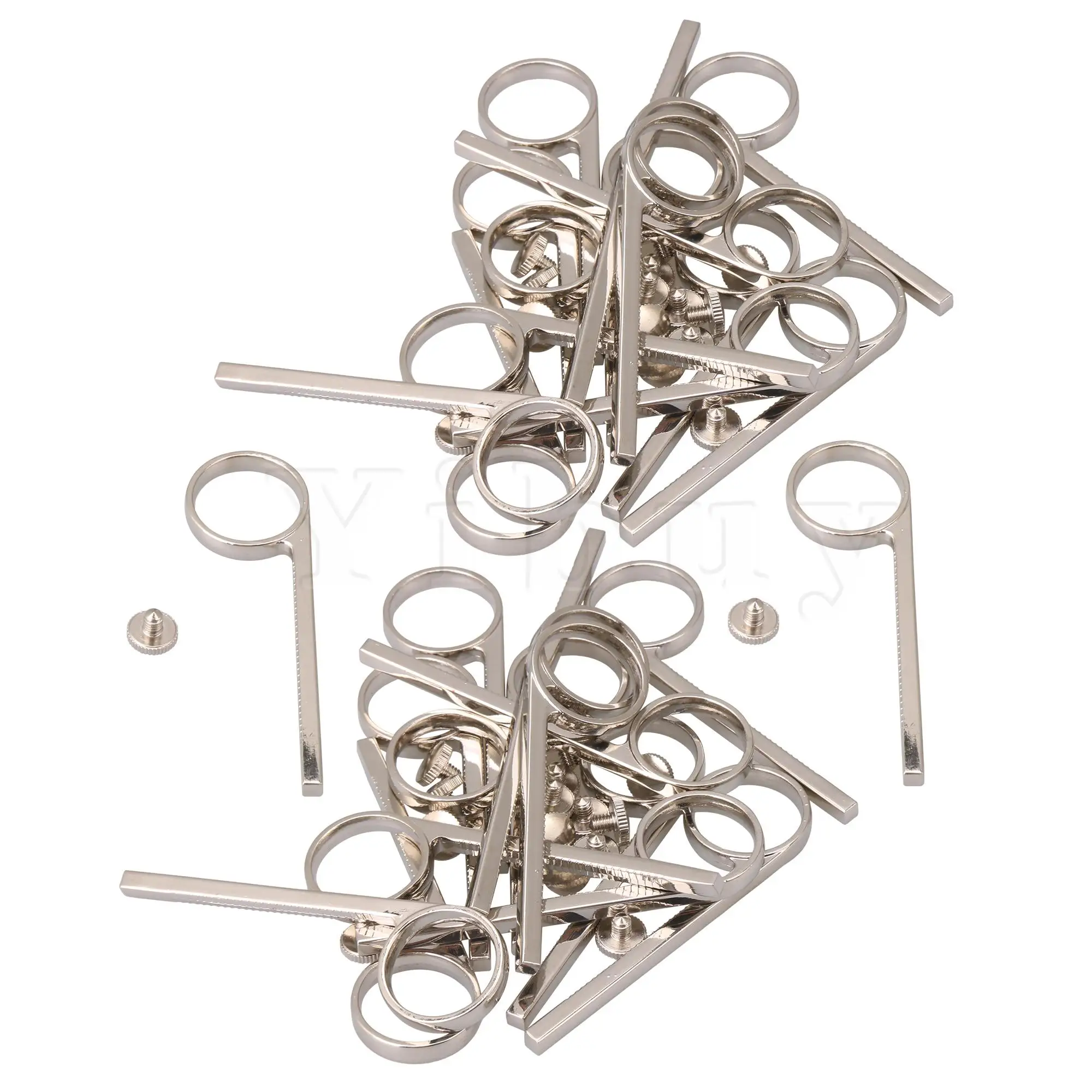 

20x B flat Trumpet Slide Finger Ring Valve Slide Ring for Trumpet Parts