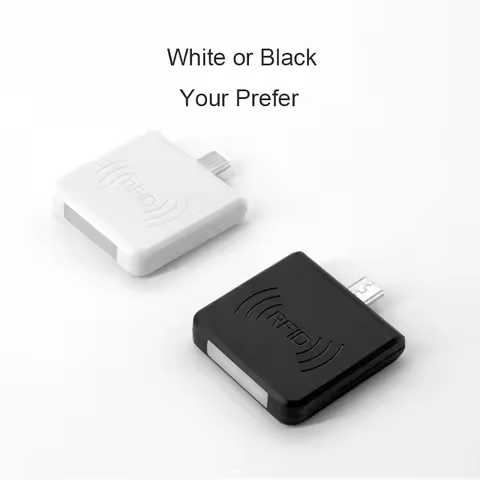 Tablet RFID IC/ID Card Reader R65C/D 13.56MHZ/125KHZ For Chip TK4100 EM4100 Mini Type-C Interface For Android Mobile Phone