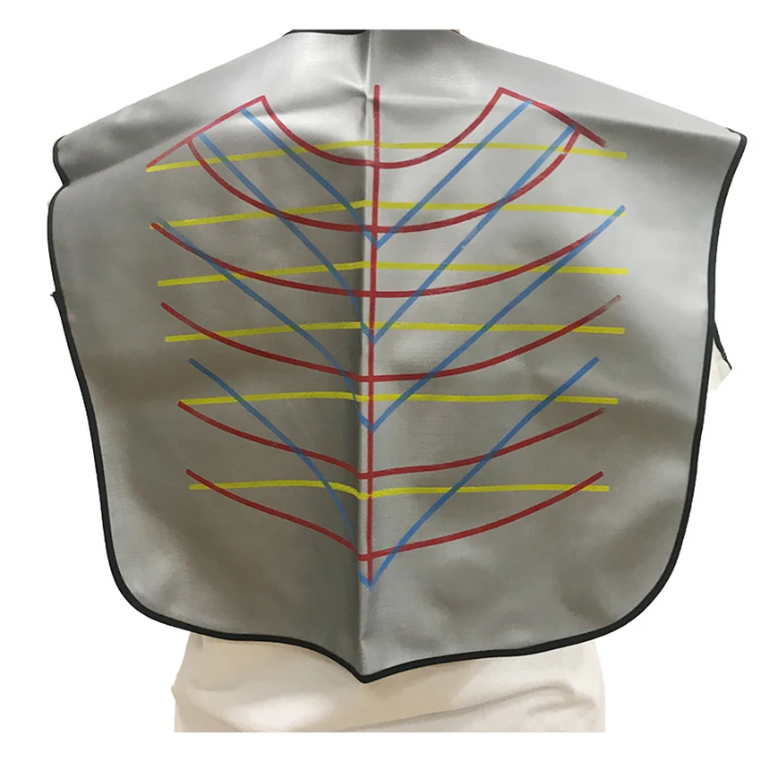 1 قطعة الشعر المهنية كيب ، مقاوم للماء صغيرة الحلاق شال الشعر قطع القماش ل شامبو للشعر الجاف حلاقة تصفيف الشعر أداة