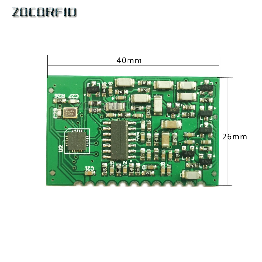 The newest 134.2K Long distance RFID AGV Animal Tag Reader Module TTL Interface ISO11784/85 FDX-B